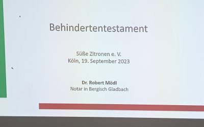 Das Behindertentestament: Heute schon an morgen denken